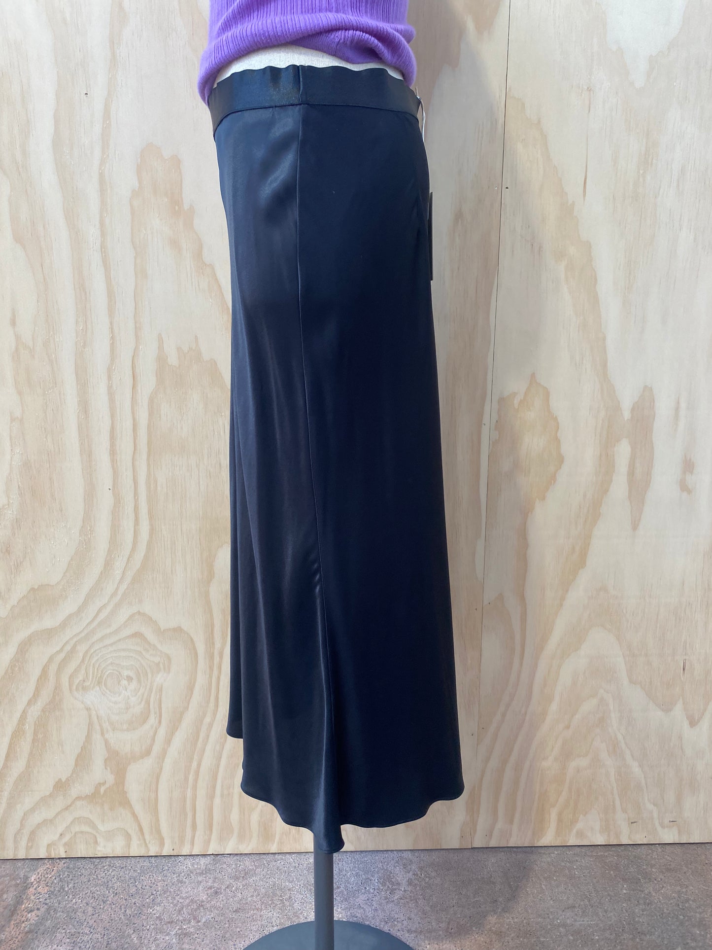 HUSK SIENNA BLACK SKIRT - SIZE 12