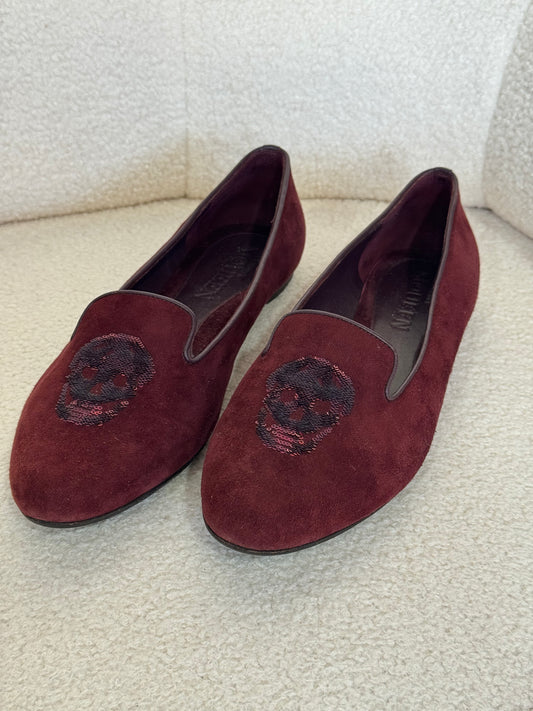 ALEXANDER MCQUEEN SUEDE LOAFERS - SIZE 41.5