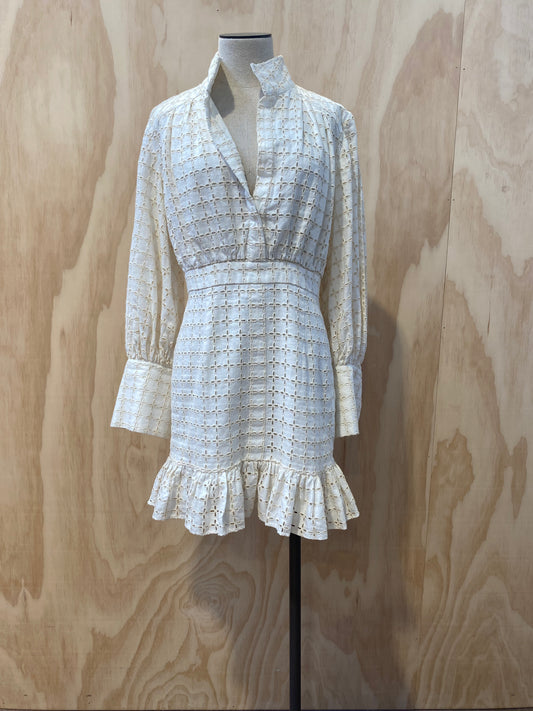 SHONA JOY BALLOON SLEEVE MINI DRESS PENELOPE - SIZE 12