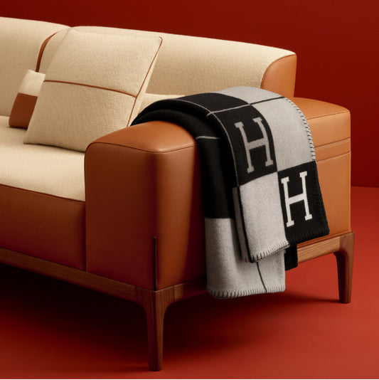 HERMES AVALON THROW BLANKET