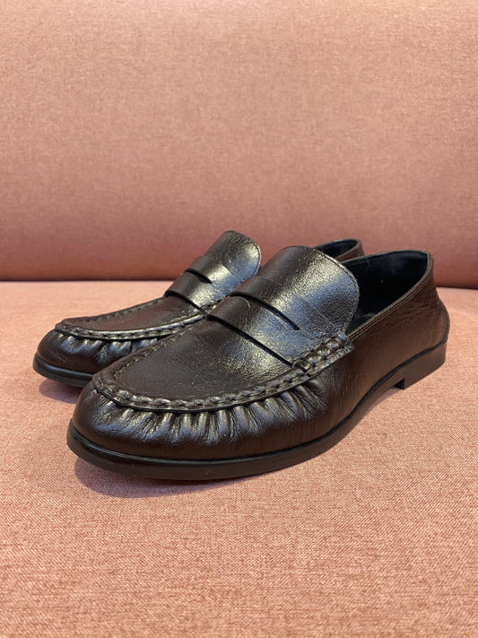 ASSEMBLY LABEL AVENUE LEATHER LOAFER - SIZE 38