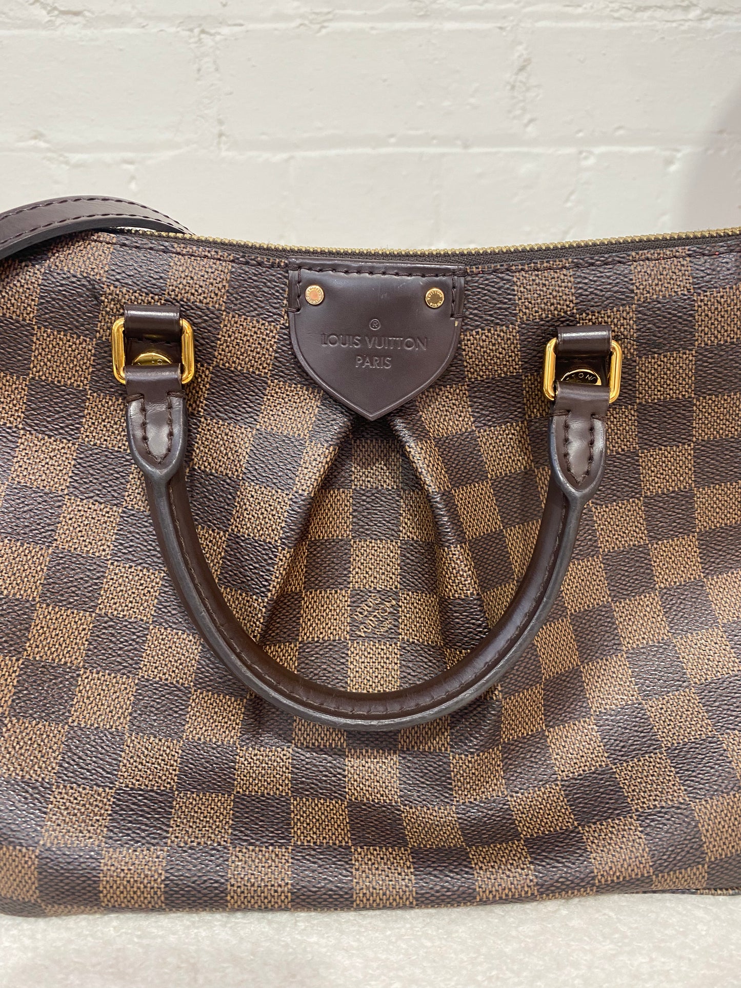 LOUIS VUITTON SIENA MM DAMIER EBENE - SMALL
