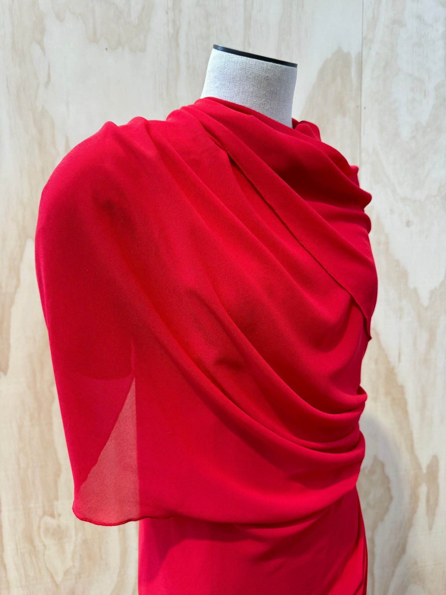 YOJANI CARMEN RED DRESS - SIZE L