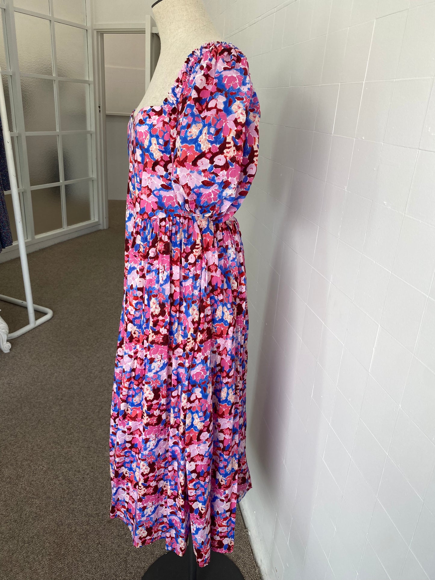 STEELE RAVEN MIDI DRESS - SIZE S