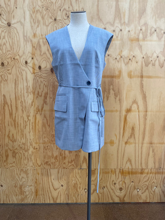 SHONA JOY ASHER SLEEVELESS BLAZER DRESS - SIZE 12