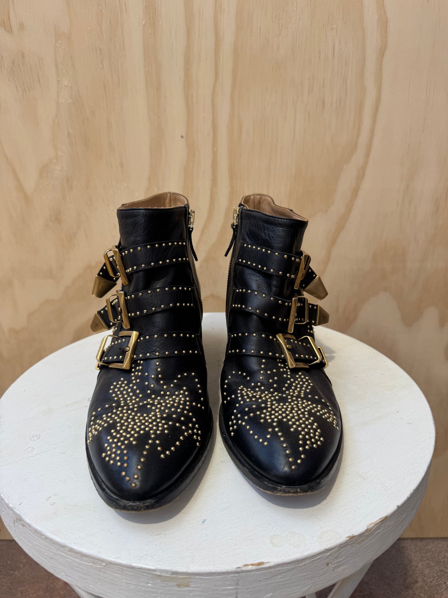 CHLOE SUSANNA ANKLE BOOTS - SIZE 37