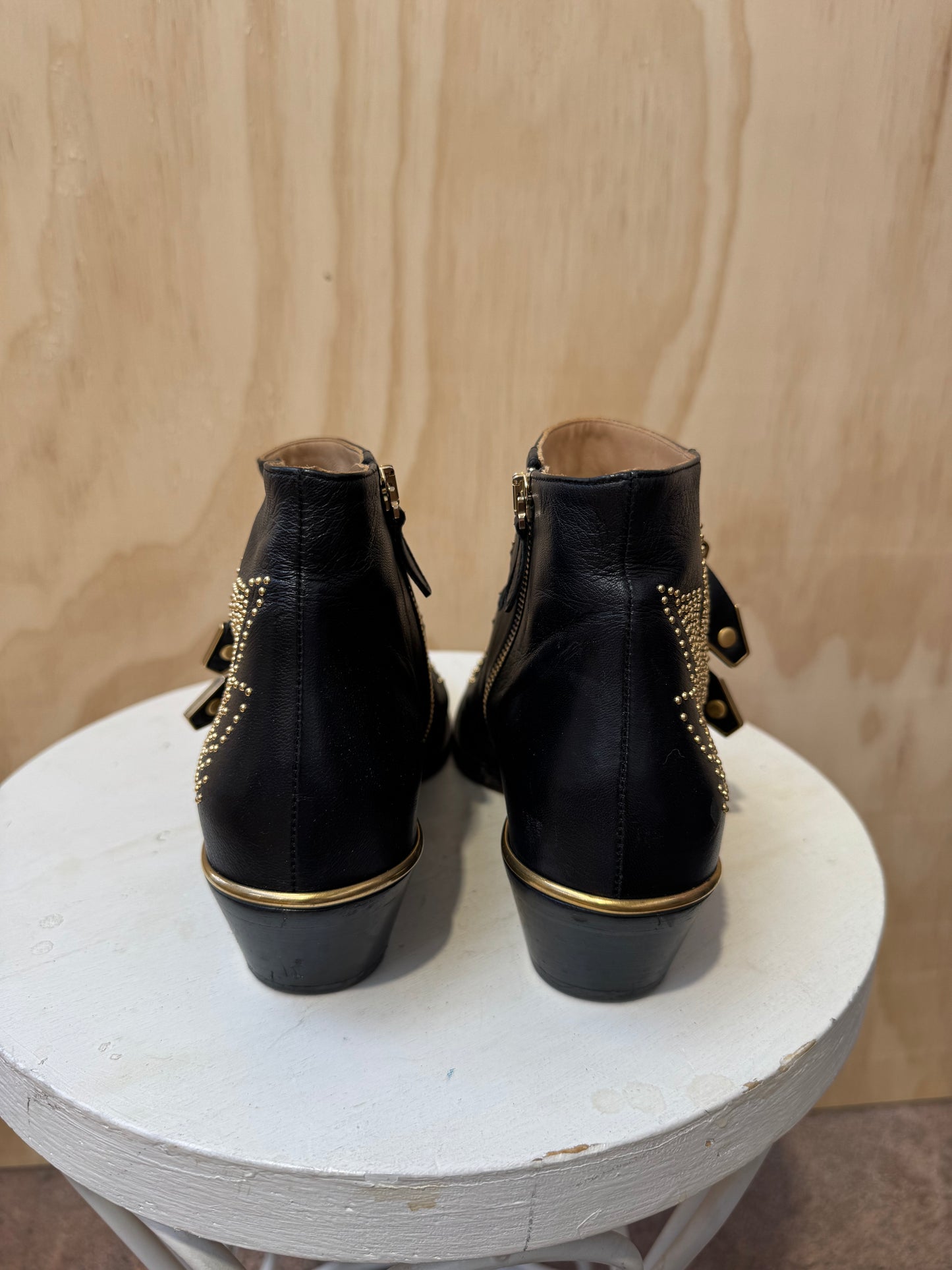CHLOE SUSANNA ANKLE BOOTS - SIZE 37