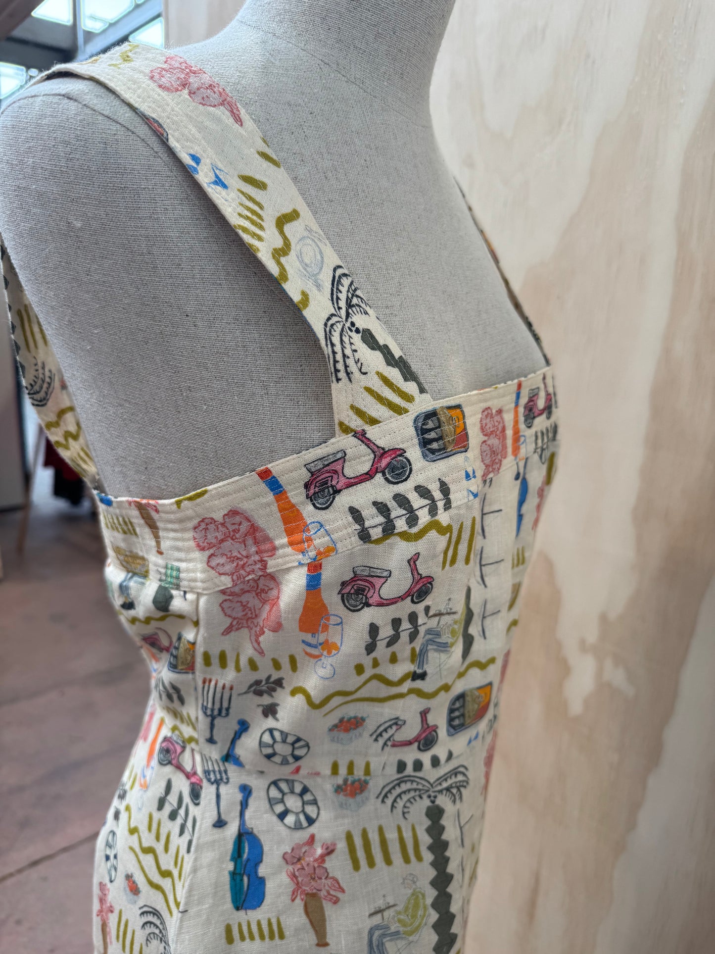 PALM NOOSA ROSA DRESS - SIZE 12