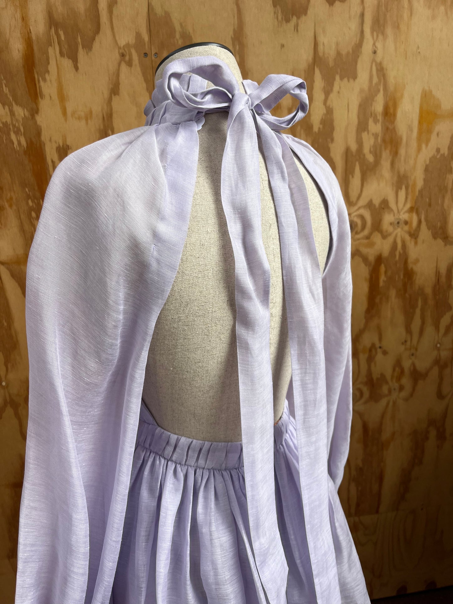 ZIMMERMANN LUMINOUS LONG SLEEVE MINI - SIZE 0