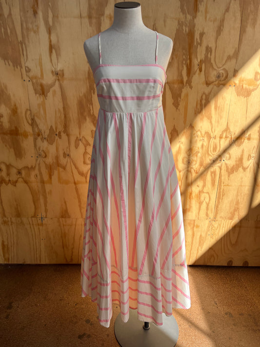 ASTON STUDIOS CANDY STRIPE RUE DRESS - SIZE 8