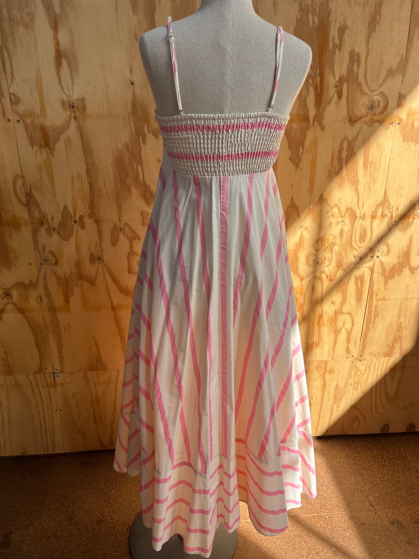 ASTON STUDIOS CANDY STRIPE RUE DRESS - SIZE 8