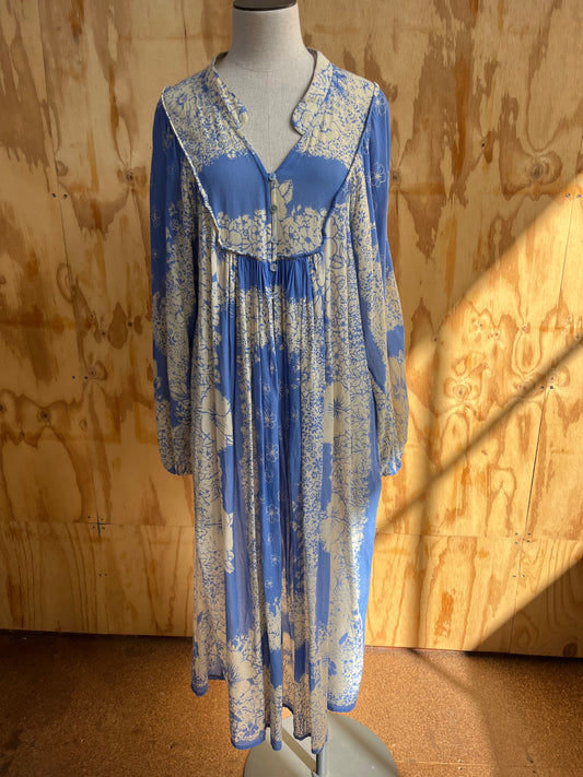 KINGA CSILLA JUNIPER FEZ DRESS - SIZE 8