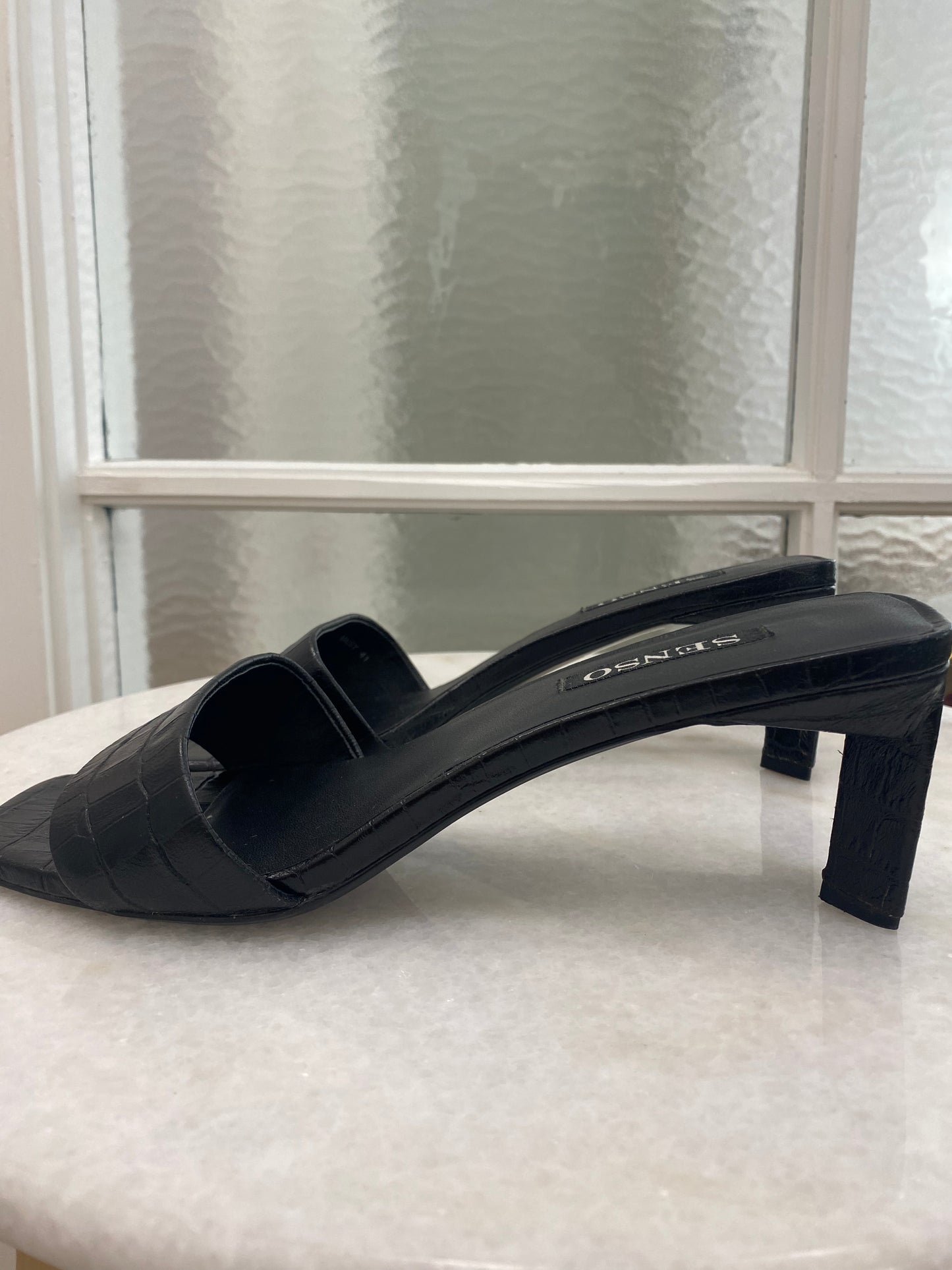 SENSO MAISY BLACK MULES - SIZE 41