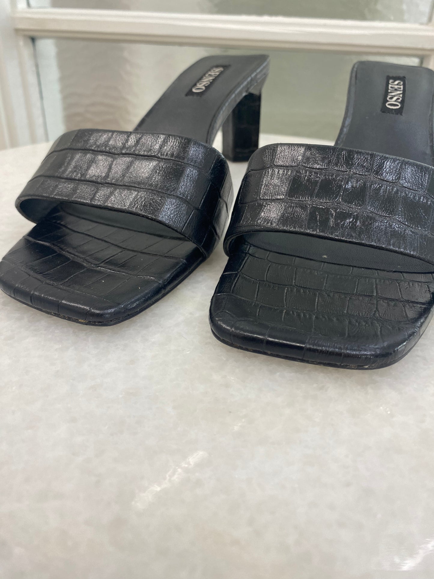 SENSO MAISY BLACK MULES - SIZE 41