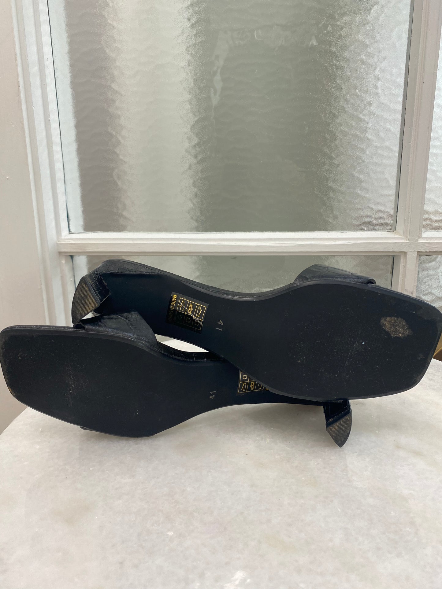 SENSO MAISY BLACK MULES - SIZE 41