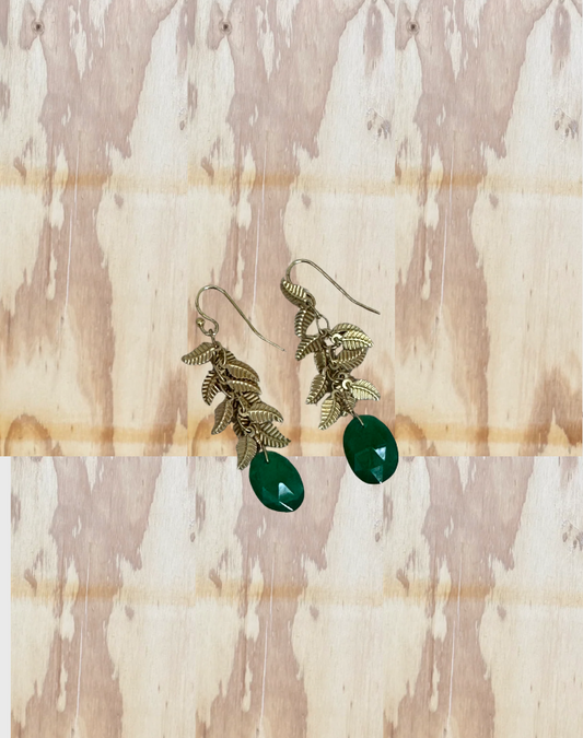 HUSK LEAF EARRINGS