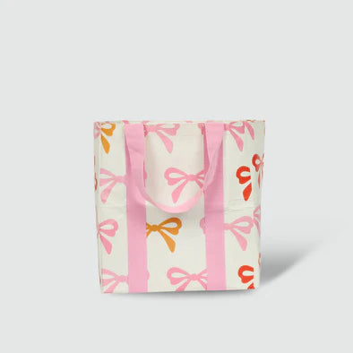 BOWS SHOPPER TOTE