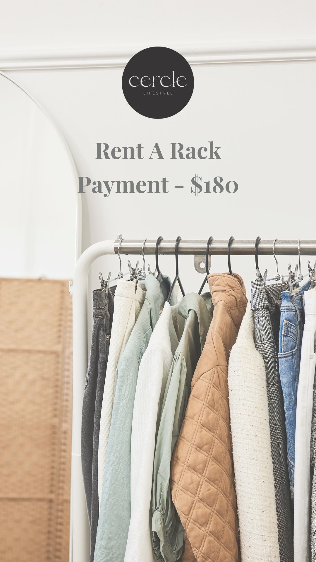 RENT A RACK PAYMENT