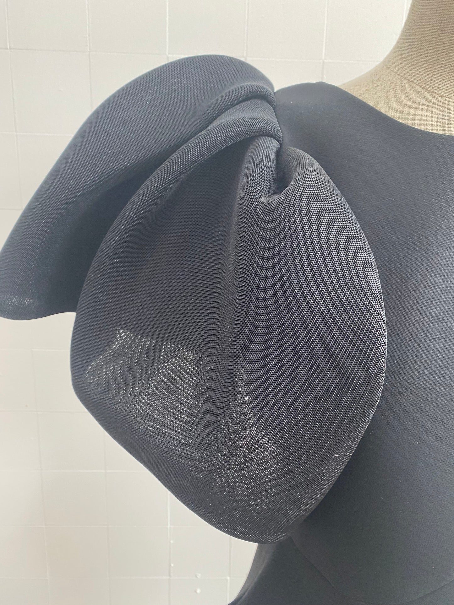 MATICEVSKI ANTICIPATE LEAF BLACK DRESS RENTAL - SIZE 12 (FITS 10-12)