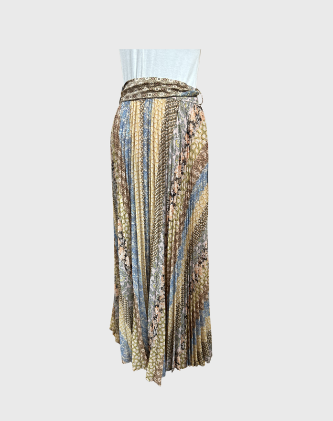 ZIMMERMANN PLEAT MAXI SKIRT - SIZE 2