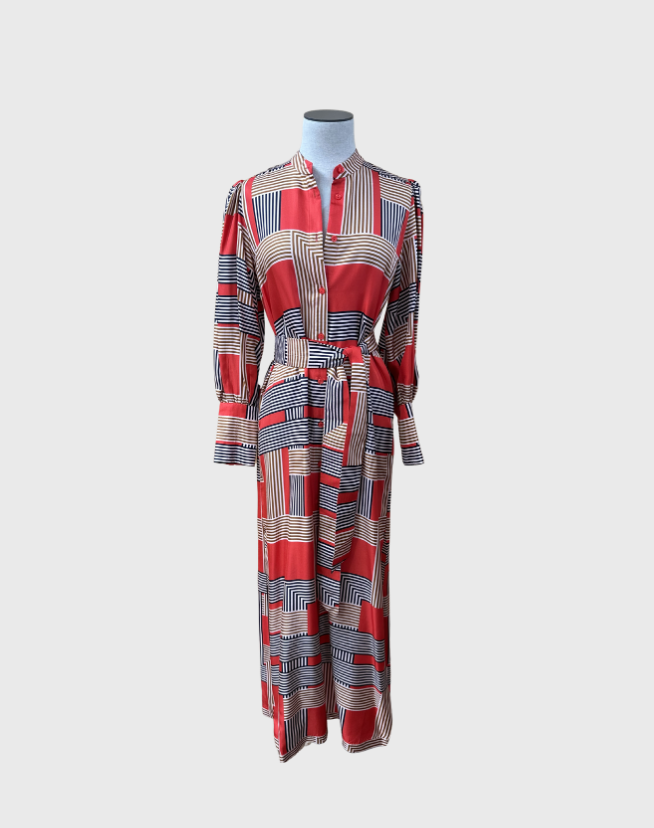 GINGER & SMART CONNECTOR SHIRT DRESS - SIZE 4