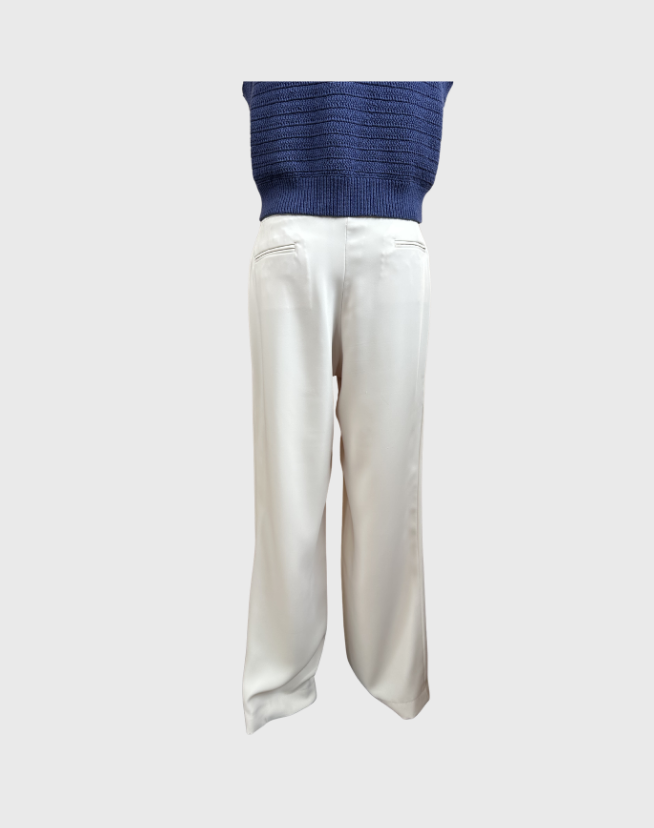 EFFIE KATS WIDE LEG TROUSER - SIZE 8