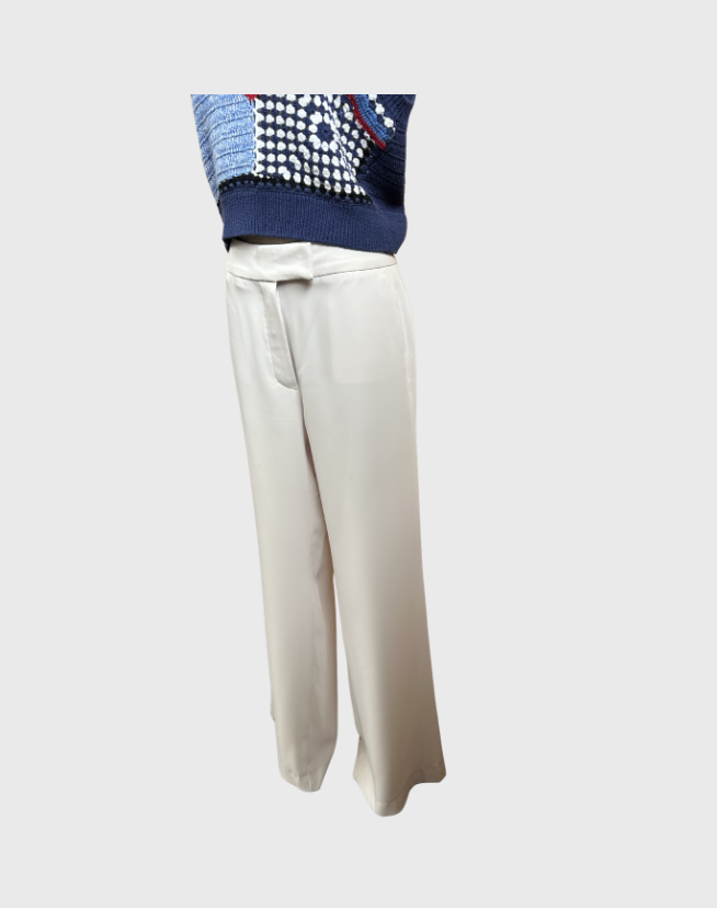 EFFIE KATS WIDE LEG TROUSER - SIZE 8
