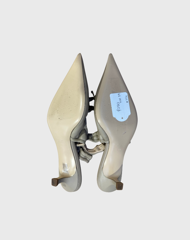 SCANLAN THEODORE BOW DETAIL SLINGBACKS - SIZE 39
