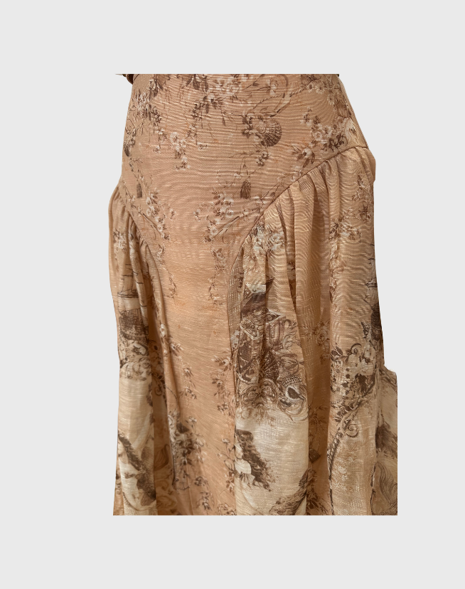 ZIMMERMANN REBELLION MIDI SKIRT - SIZE 0