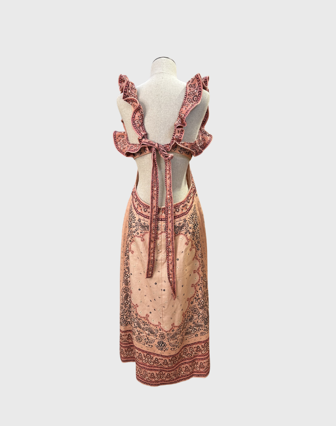 ZIMMERMANN MATCHMAKER FRILLED MIDI - SIZE 3