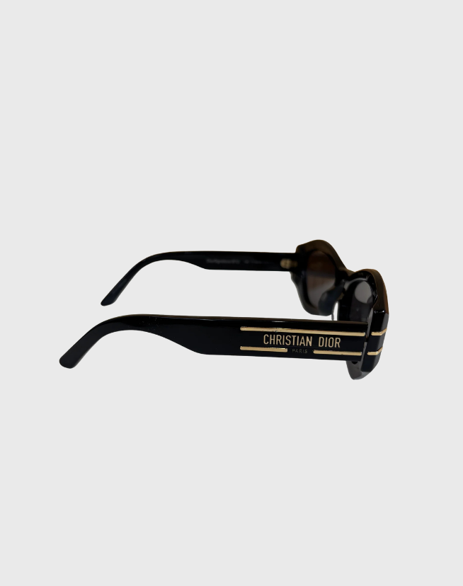 CHRISTIAN DIOR BLACK SUNGLASSES