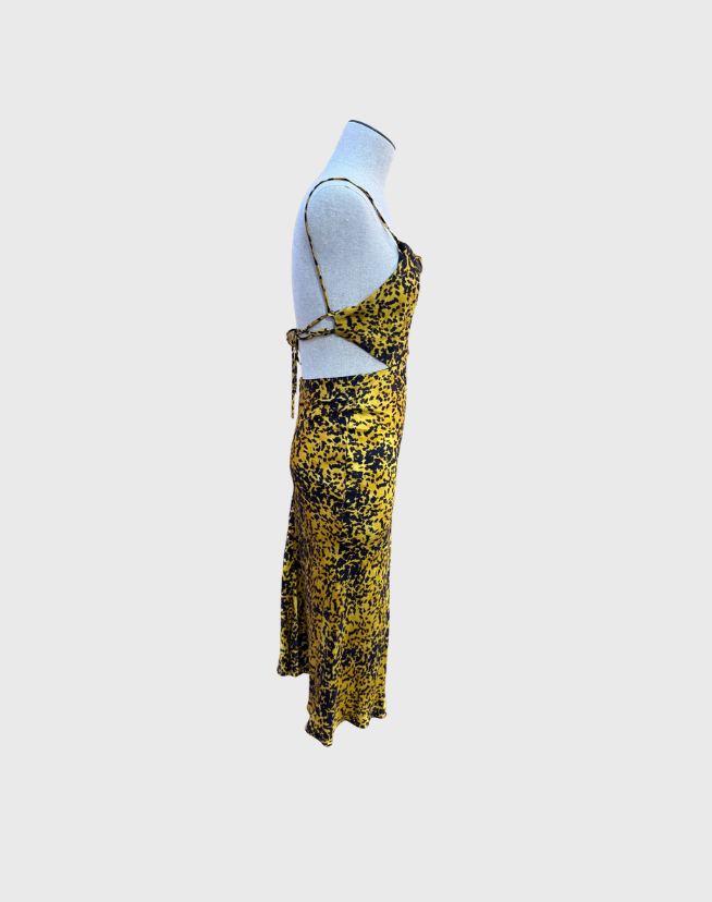 BEC AND BRIDGE TURTLE ROCK MIDI DRESS - SIZE 6