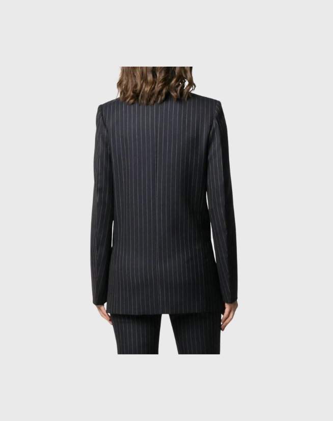 VICTORIA BECKHAM STRIPE BLAZER - SIZE 8