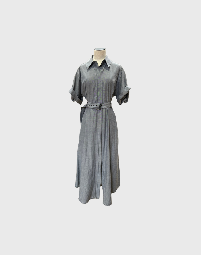 CAMILLA & MARC FINKE MIDI SHIRT DRESS - SIZE 10