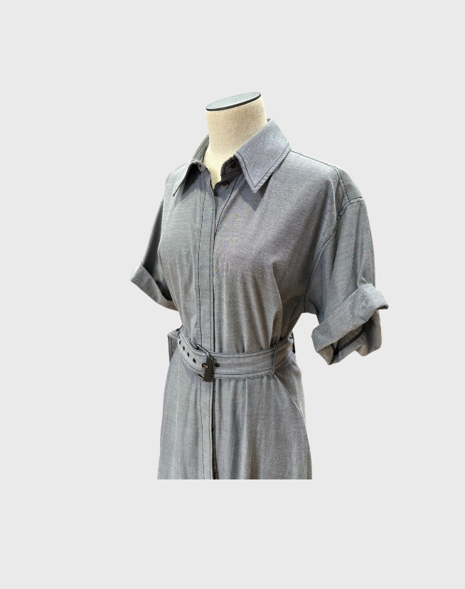 CAMILLA & MARC FINKE MIDI SHIRT DRESS - SIZE 10