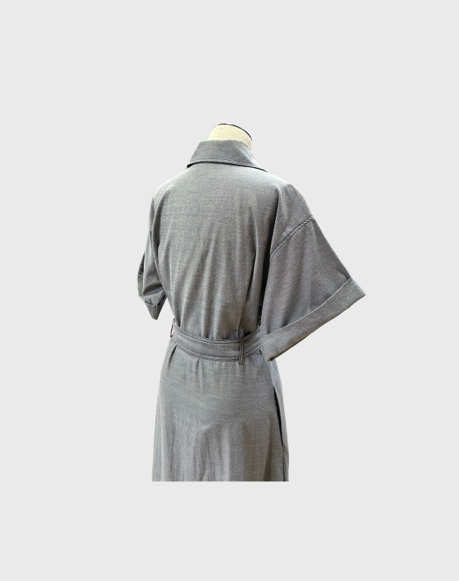 CAMILLA & MARC FINKE MIDI SHIRT DRESS - SIZE 10