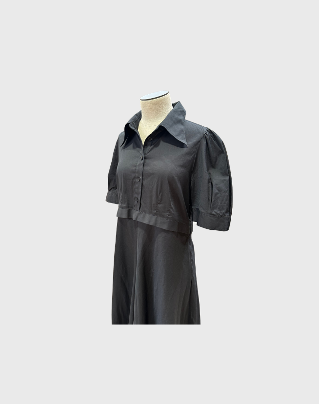LEE MATHEWS SHIRT DRESS - SIZE 2