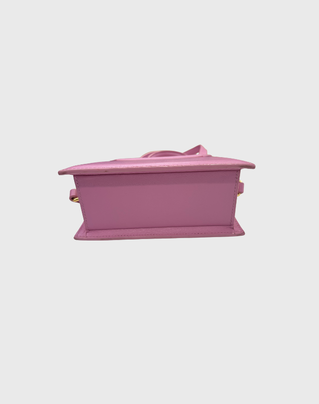 JACQUEMUS LE CHIQUITO MOYEN BAG IN LIGHT PINK