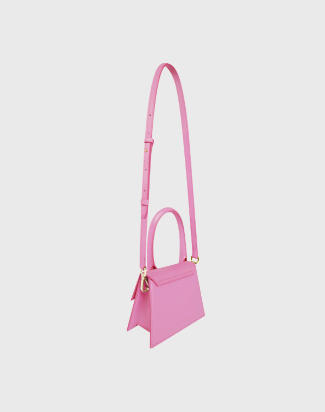 JACQUEMUS LE CHIQUITO MOYEN BAG IN LIGHT PINK