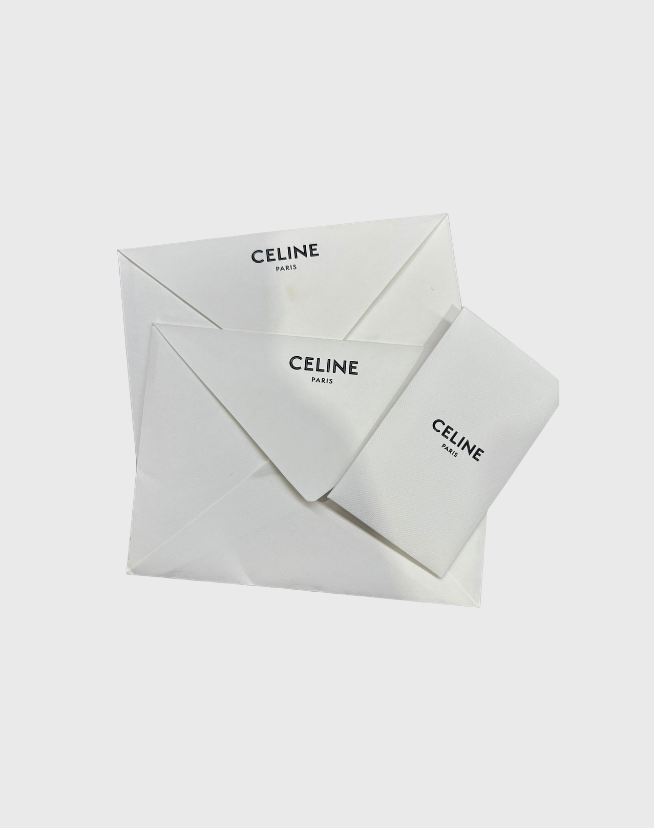 CELINE SMALL BUCKET CUIR TRIOMPHE BAG IN SMOOTH CALFSKIN