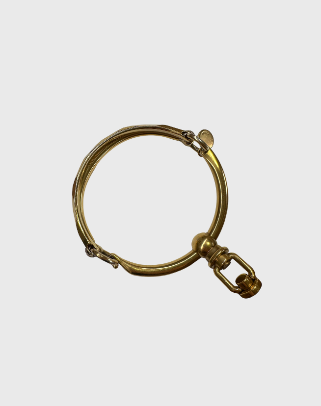 CHLOE SMALL NILE LEATHER BRACELET BAG
