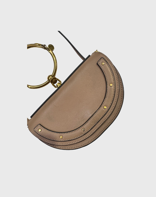CHLOE SMALL NILE LEATHER BRACELET BAG