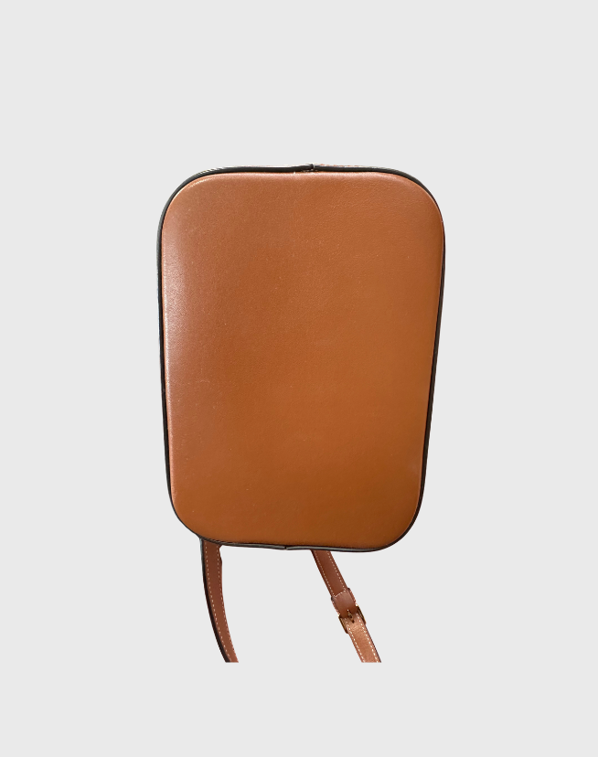 CELINE SMALL BUCKET CUIR TRIOMPHE BAG IN SMOOTH CALFSKIN