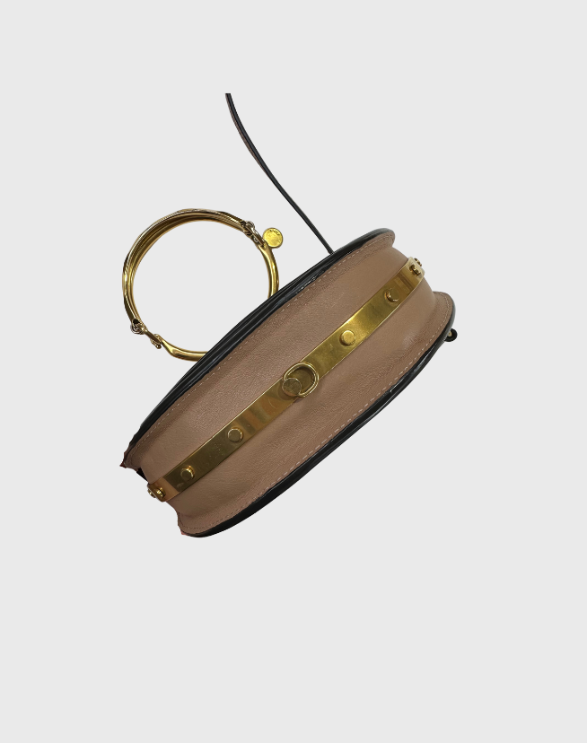 CHLOE SMALL NILE LEATHER BRACELET BAG