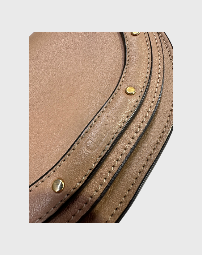 CHLOE SMALL NILE LEATHER BRACELET BAG