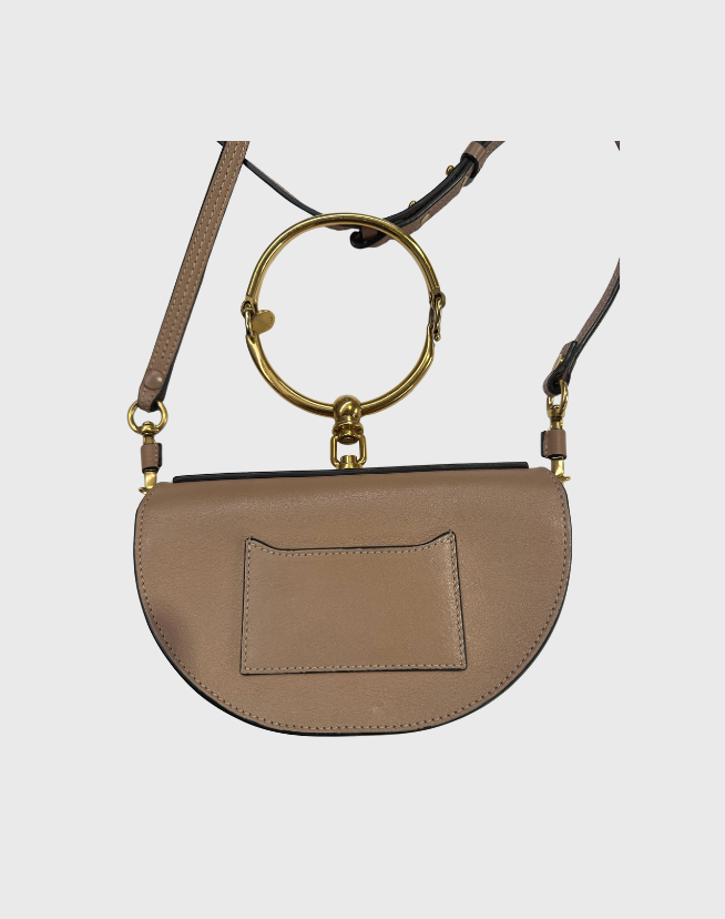 CHLOE SMALL NILE LEATHER BRACELET BAG