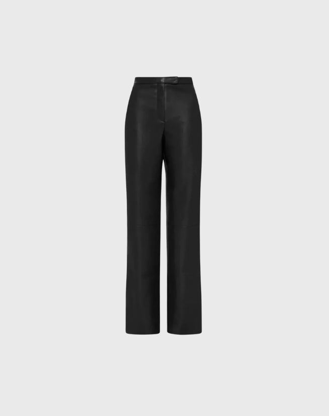 HENNE LEATHER PANTS - SIZE 12