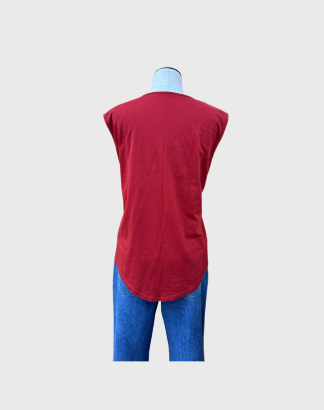 BALMAIN SLEEVELESS TOP - SIZE 38