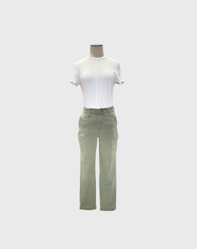 PAIGE CARGO POCKET TROUSERS - SIZE 26