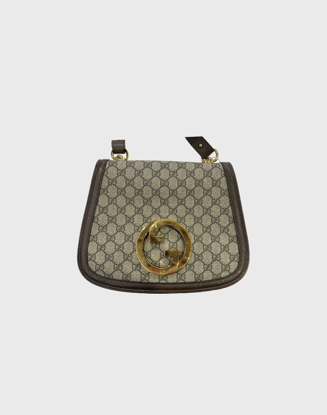 GUCCI BLONDIE MONOGRAM SHOULDER BAG